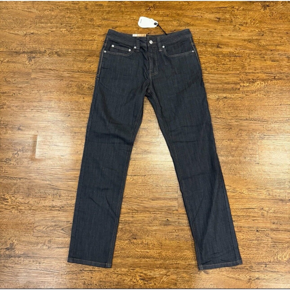 prAna Blue Bridger Hiking 5 Pocket‎ Performance Stretch Denim Jeans Men's 28x30